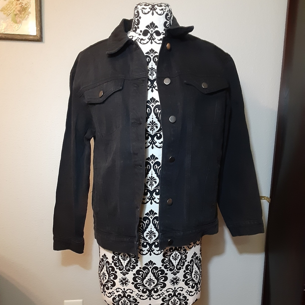 NWT Cristina Martinez Oversize Denim Jacket
